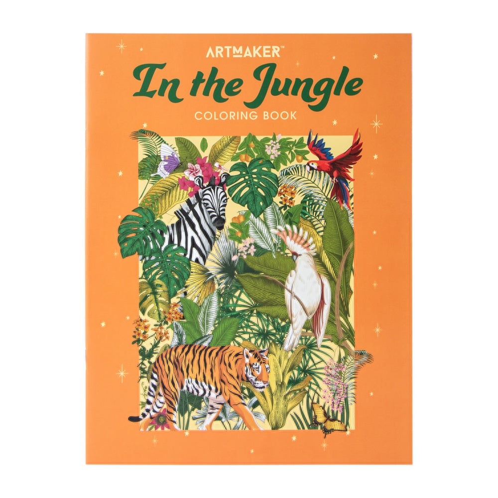 Art Maker Colouring Book - In the Jungle – Happily