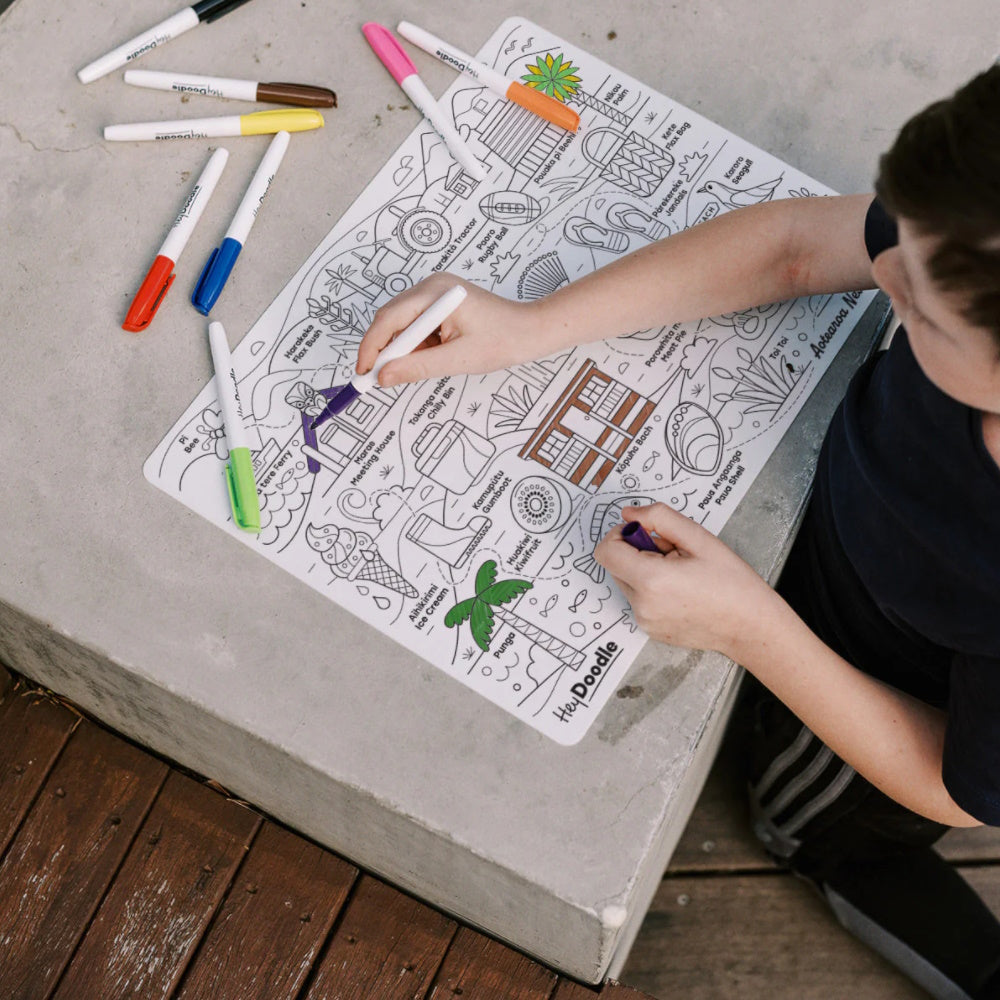 Reusable Colouring Mats & Rolls