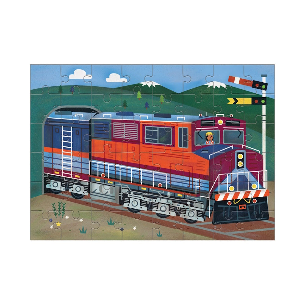 Freight Train 48 Piece Mini Puzzle – Happily - For Happy Minds